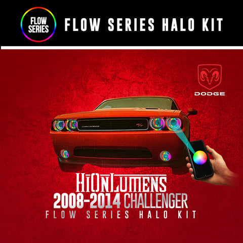 2009-2014 Dodge Challenger Flow Series Halo Kit