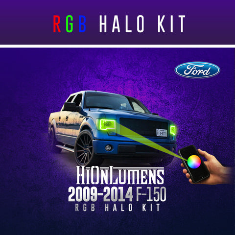 2009-2014 Ford F-150 RGB Halo Kit