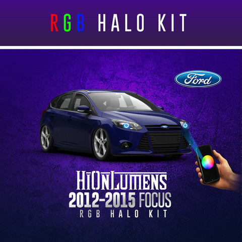 2012-2015 Ford Focus RGB Halo Kit