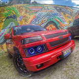 04-08 Chevrolet Colorado Projector Halo Headlight Build