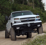 03-07 Chevrolet Silverado 4 Ring & Perimeter Halo Headlight Build