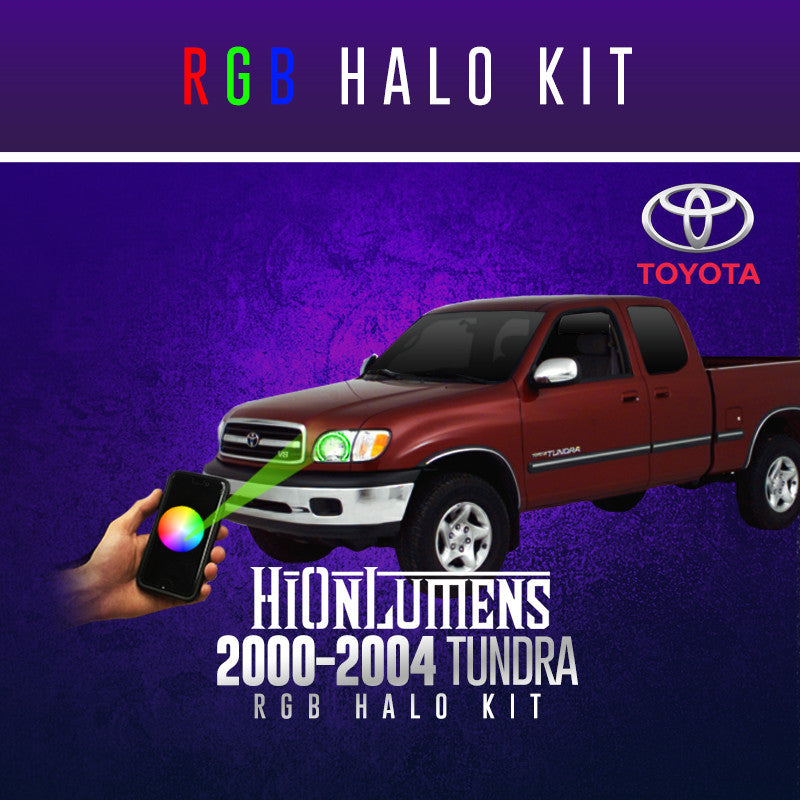 2000-2004 Toyota Tundra RGB Halo Kit