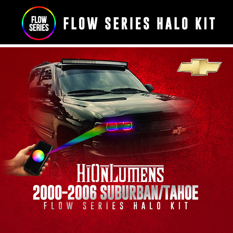 2000-2006 Chevrolet Suburban/Tahoe Flow Series Halo Kit