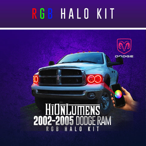 2002-2005 Dodge Ram RGB Halo Kit