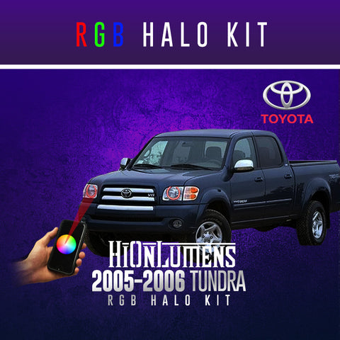 2005-2006 Toyota Tundra RGB Halo Kit