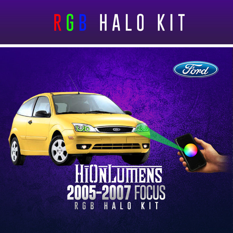 2005-2007 Ford Focus RGB Halo Kit
