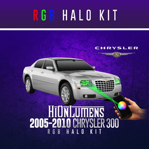 2005-2010 Chrysler 300 RGB Halo Kit