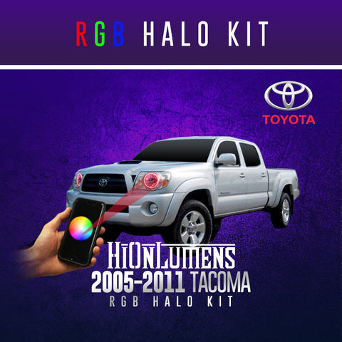 2005-2011 Toyota Tacoma RGB Halo Kit