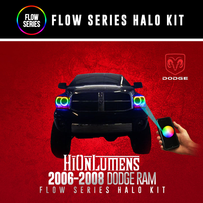 2006-2008 Dodge Ram Flow Series Halo Kit