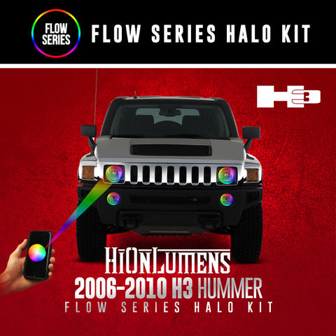 2006-2010 H3 Hummer Flow Series Halo kit