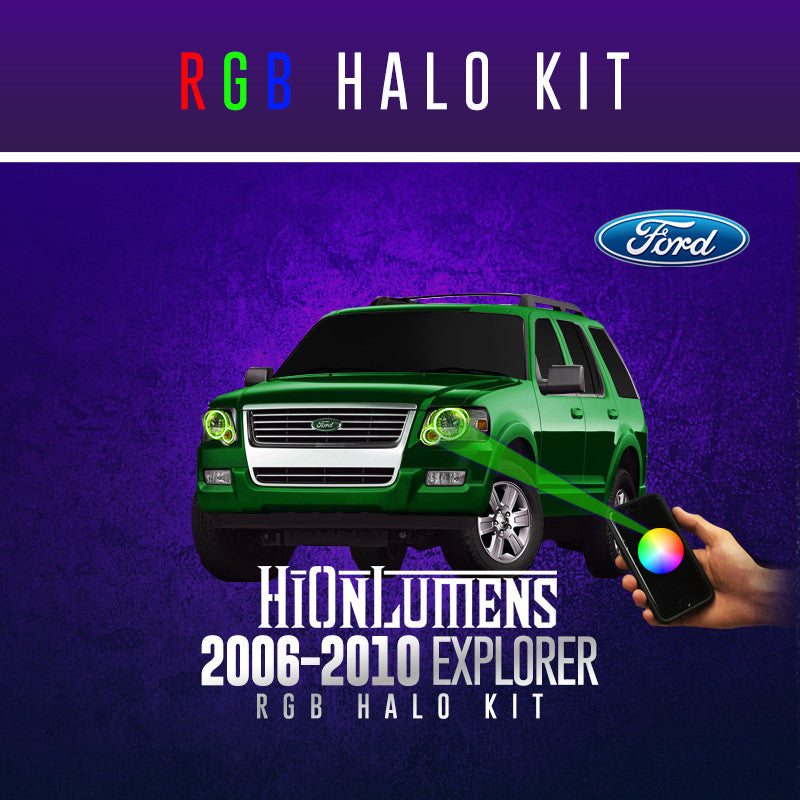 2006-2010 Ford Explorer RGB Halo Kit