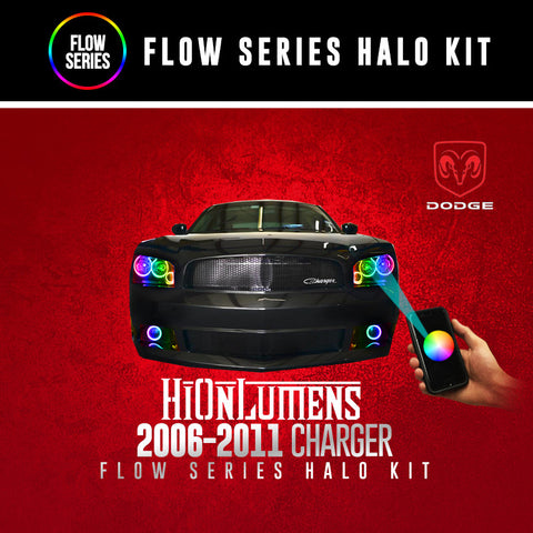 2006-2011 Dodge Charger Flow Series Halo Kit