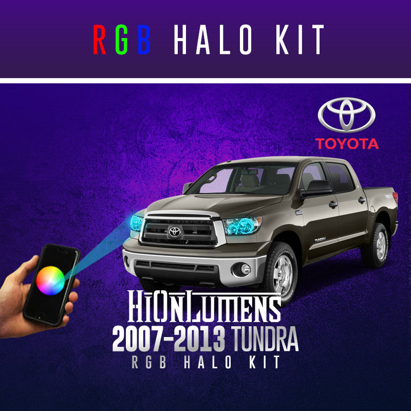 2007-2013 Toyota Tundra RGB Halo Kit