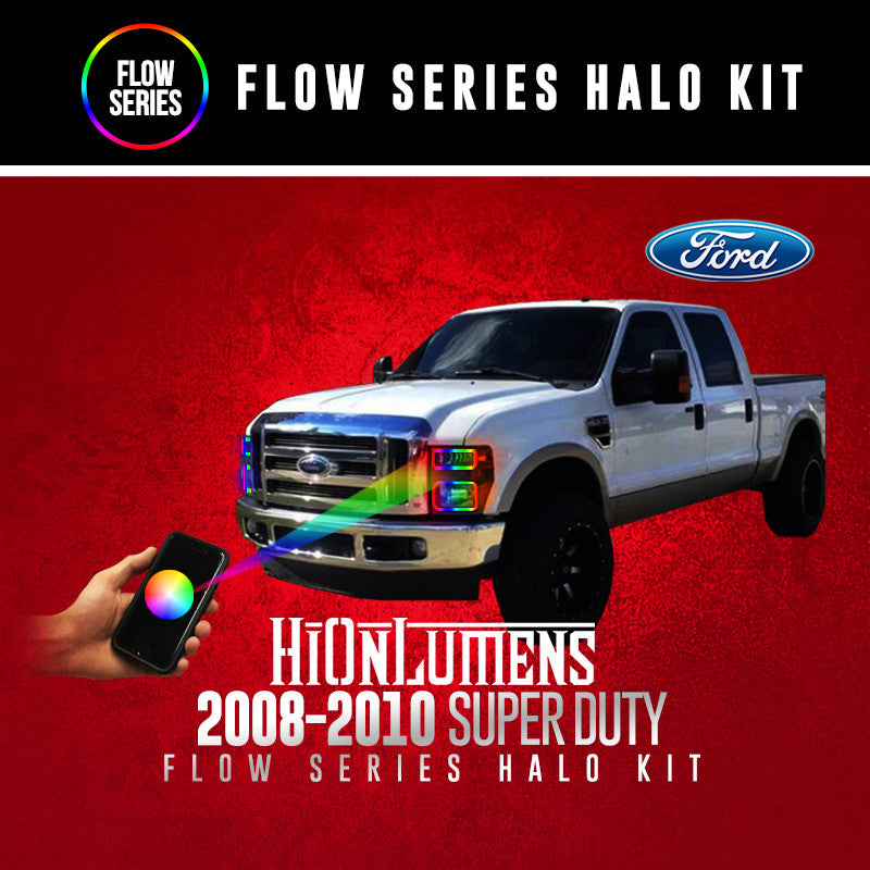 2008-2010 Ford Super Duty Flow Series (Full Kit) Halo Kit