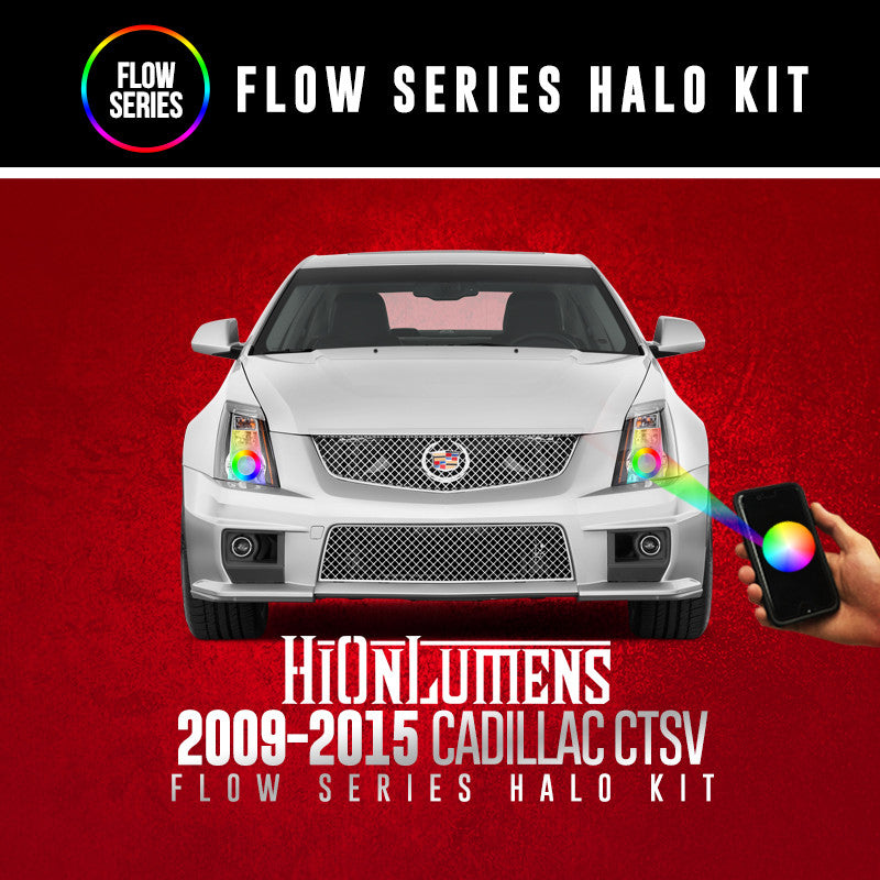 2009-2015 Cadillac CTSV Flow Series Halo Kit