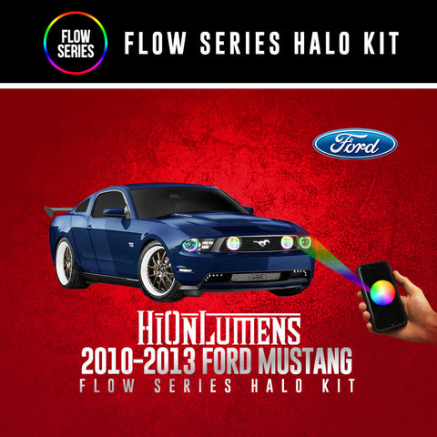 2010-2013 Ford Mustang Flow Series Halo Kit