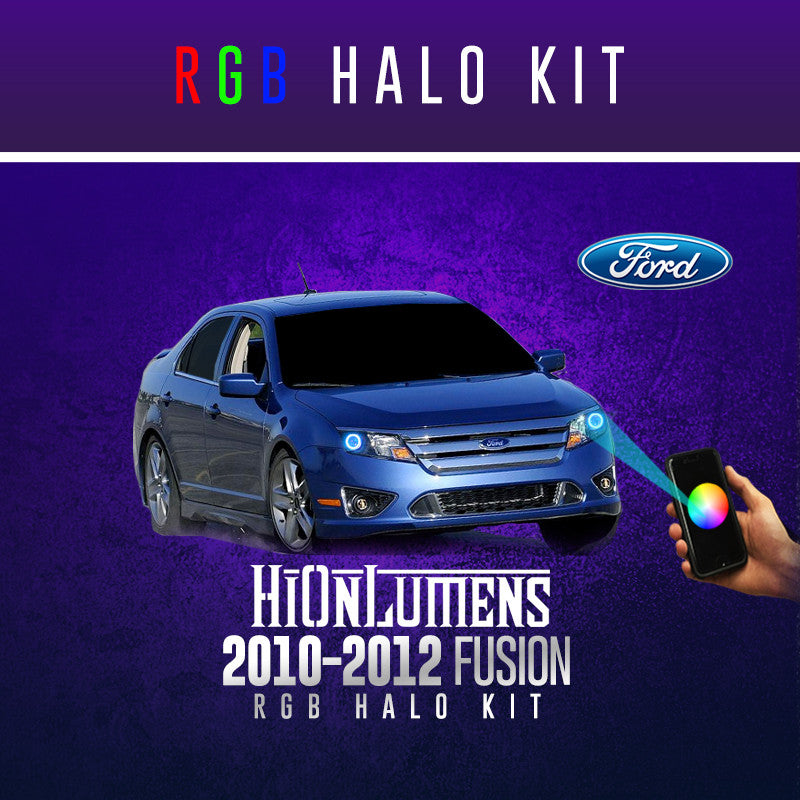 2010-2012 Ford Fusion RGB Halo Kit