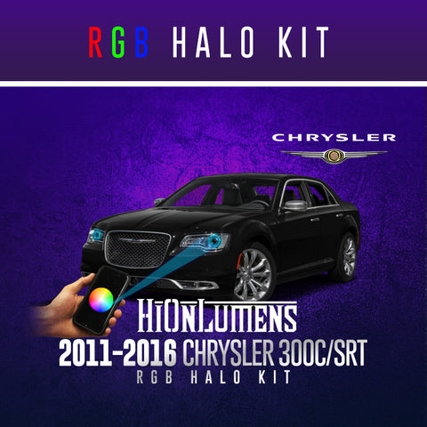 2011-2016 Chrysler 300 RGB Halo Kit