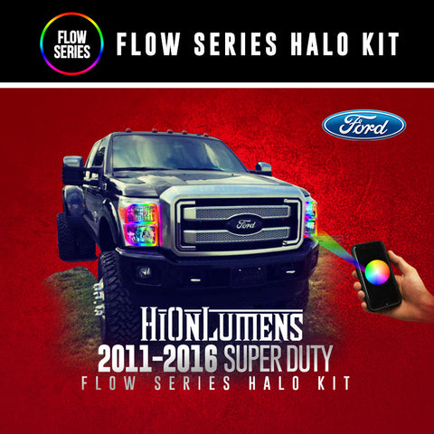 2011-2016 Ford Super Duty Flow Series (Full Kit) Halo Kit