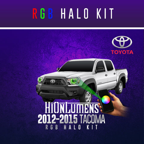 2012-2015 Toyota Tacoma RGB Halo Kit