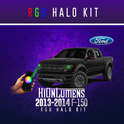 2013-2014 Ford F-150 RGB Halo Kit