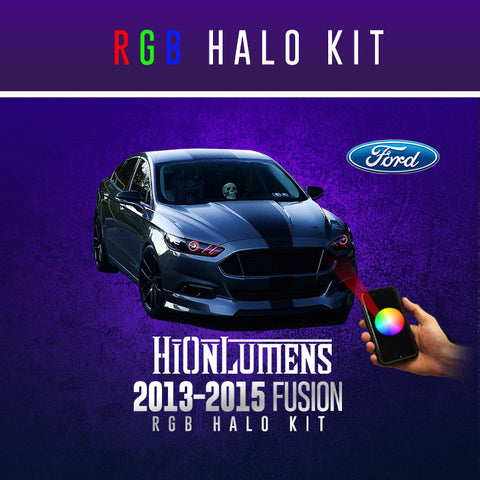 2013-2015 Ford Fusion RGB Halo Kit