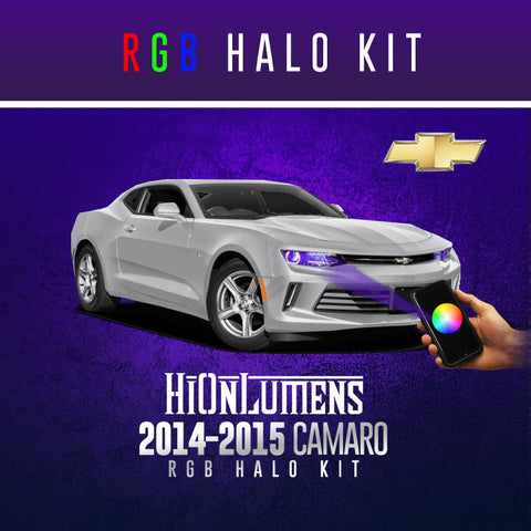 2014-2015 Chevrolet Camaro RGB Halo Kit