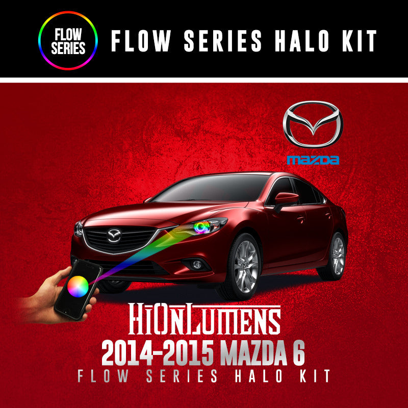2014-2015 Mazda 6 Flow Series Halo Kit