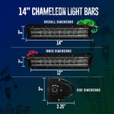 14" Chameleon Series Light Bar (RGB) - Lightwerkz Off-Road