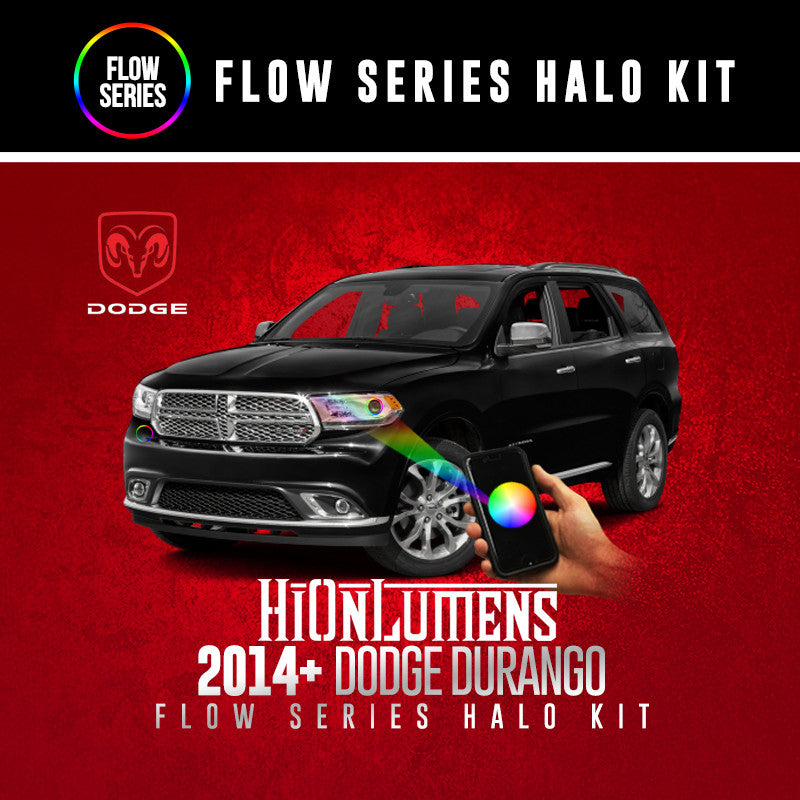 2014+ Dodge Durango Flow Series Halo Kit
