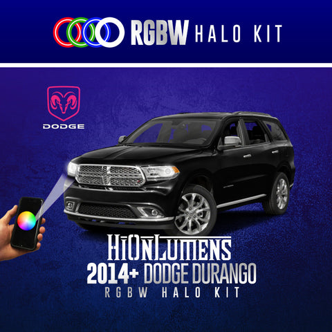 2014+ Dodge Durango RGBW Halo Kit