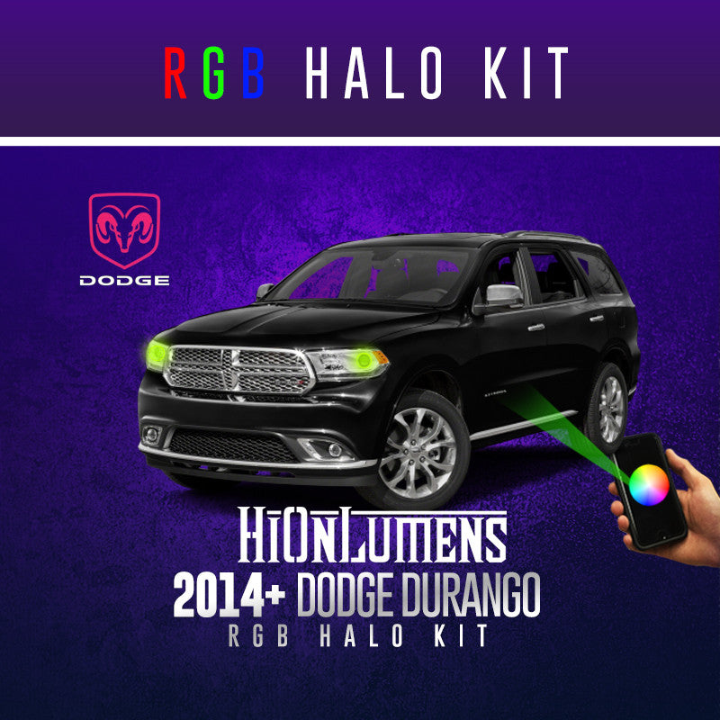 2014+ Dodge Durango RGB Halo Kit