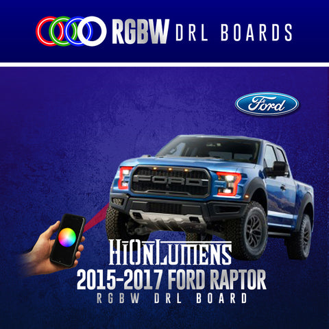 2015-2017 Ford Raptor RGBW DRL Boards