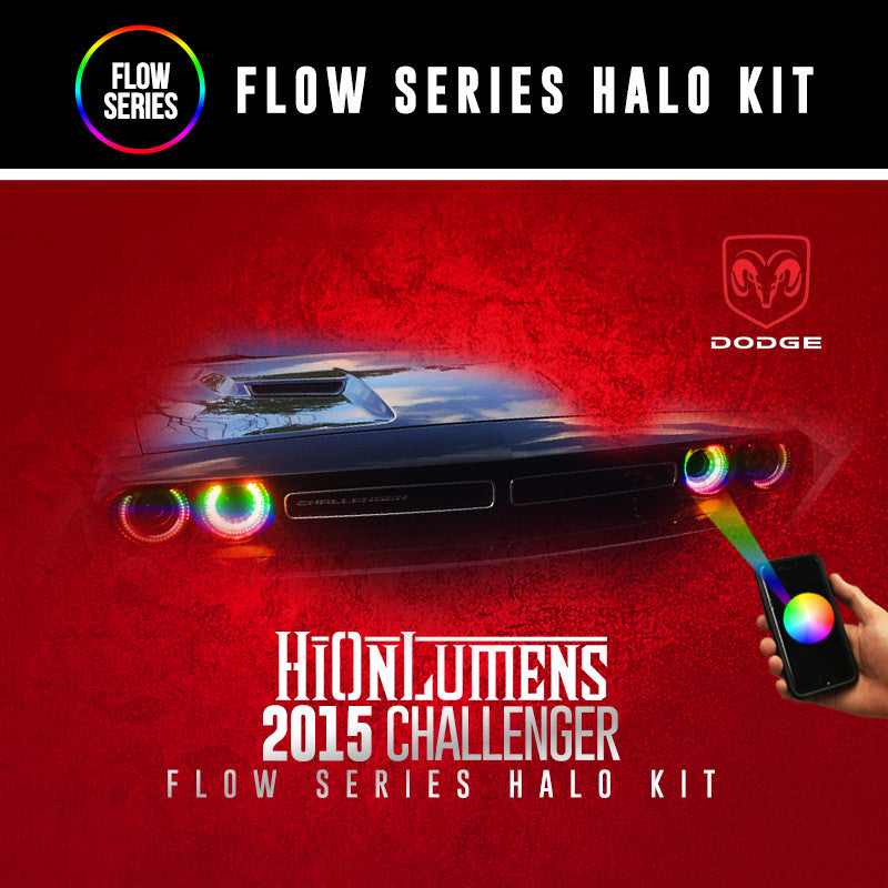 2015 Dodge Challenger Flow Series Halo Kit