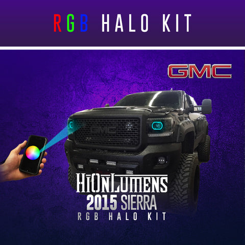 2015 GMC Sierra RGB Halo Kit