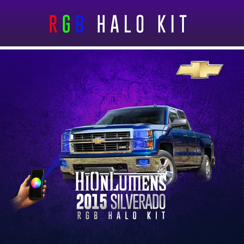 2015 Silverado RGB Halo Kit