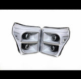 11-16 Ford Super Duty Paint Matched Headlights