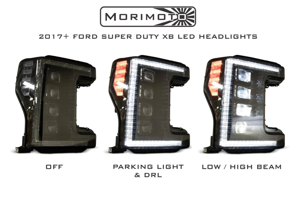 Ford Super Duty (2017+): XB LED Headlights