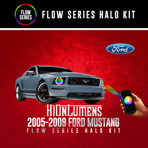 2005-2009 Ford Mustang Flow Series Halo Kit