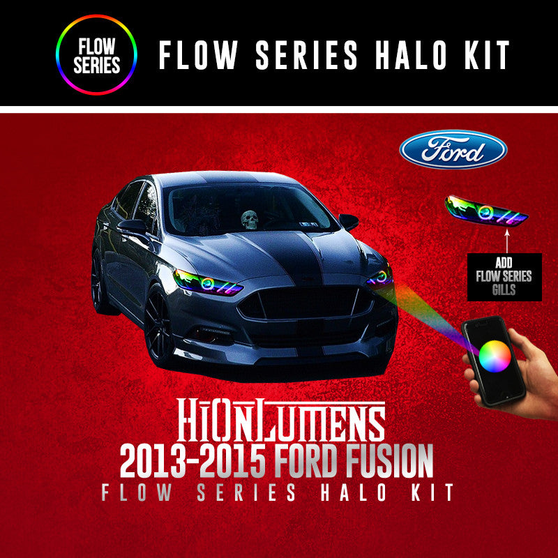 2013-2015 Ford Fusion Flow Series Halo Kit