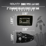 Goliath Series Single Row Light Bars - Lightwerkz Off-Road
