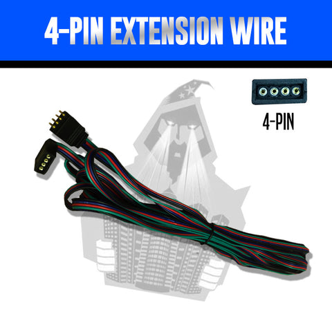 4-Pin Extension Wire
