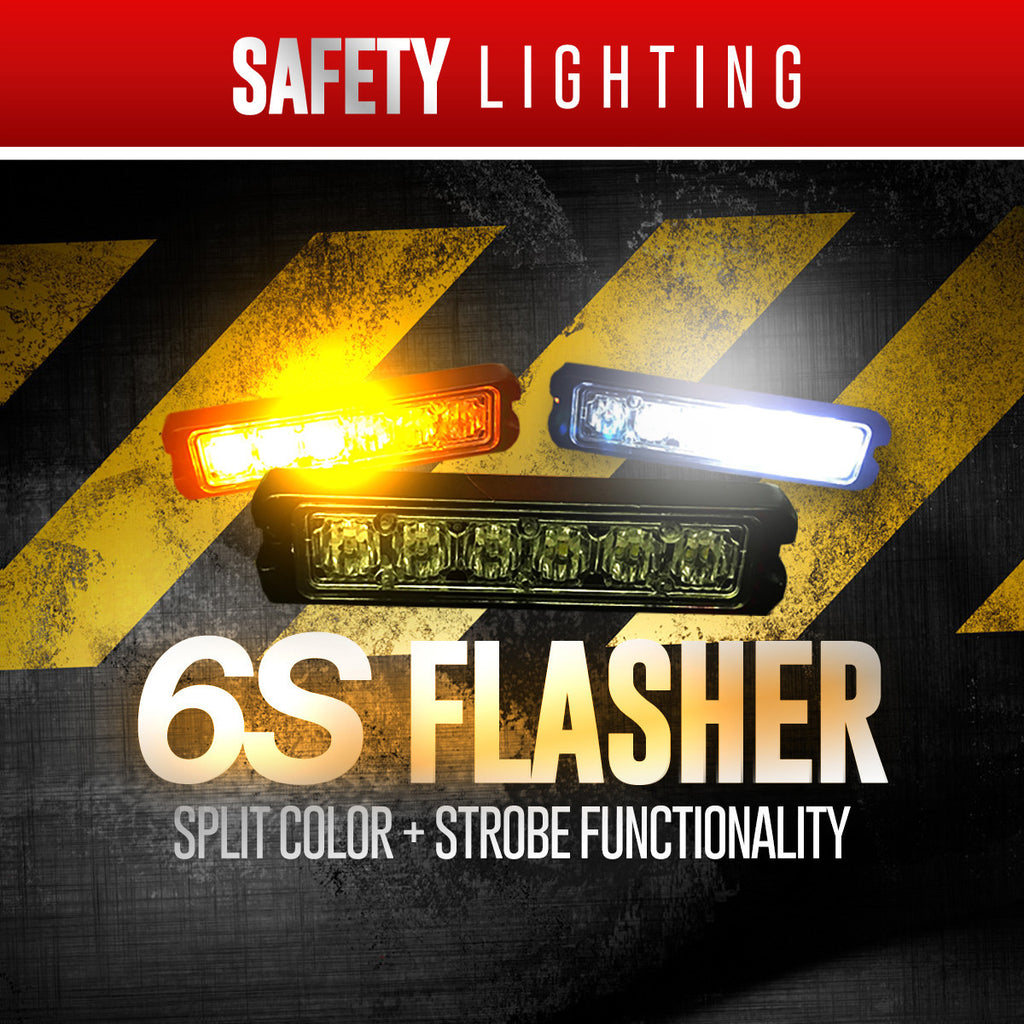6S Flasher | Split Color + Strobe Functionality