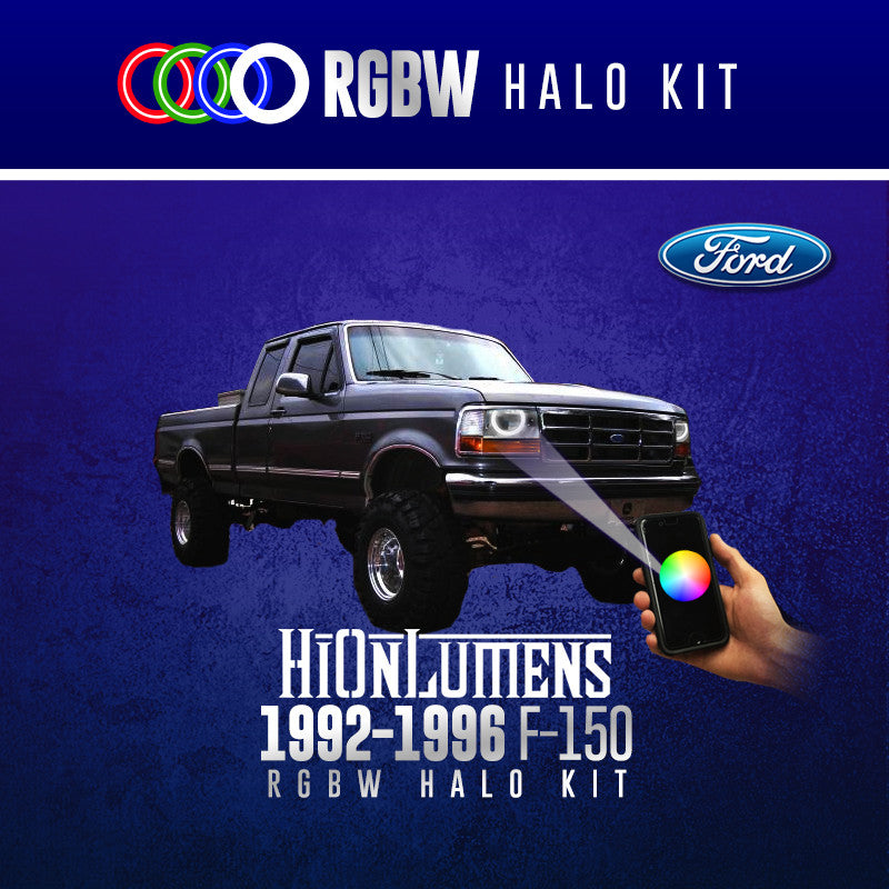 1992-1996 Ford F-150 RGBW Halo Kit