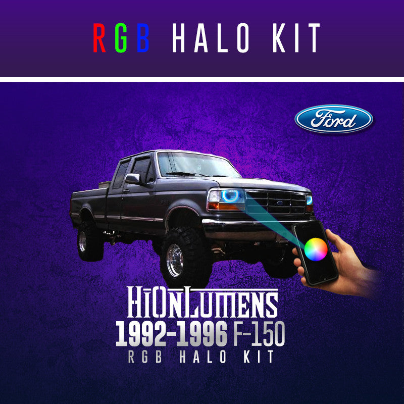 1992-1996 Ford F-150 RGB Halo Kit