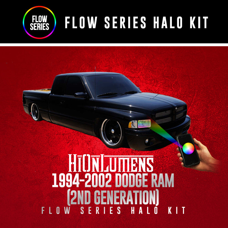1994-2002 Dodge Ram (2nd Generation) Flow Series Halo Kit