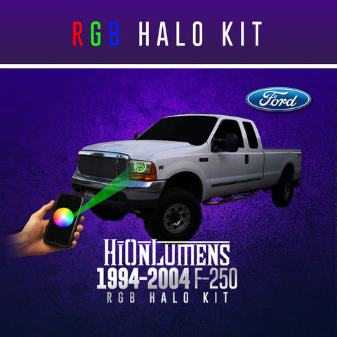 1994-2004 F-250 RGB Halo Kit