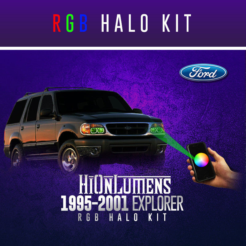1995-2001 Ford Explorer RGB Halo Kit