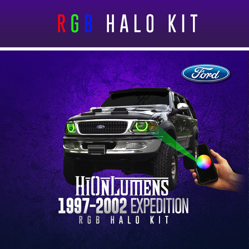 1997-2002 Ford Expedition RGB Halo Kit