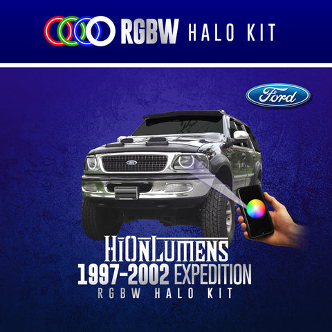 1997-2002 Ford Expedition RGBW Halo Kit